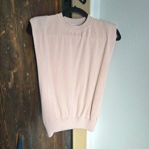 Zara Soft Pink Knit Top